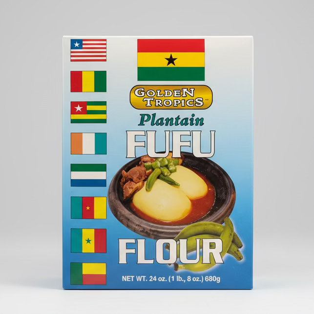 Fufu plantain Golden Tropics 680g