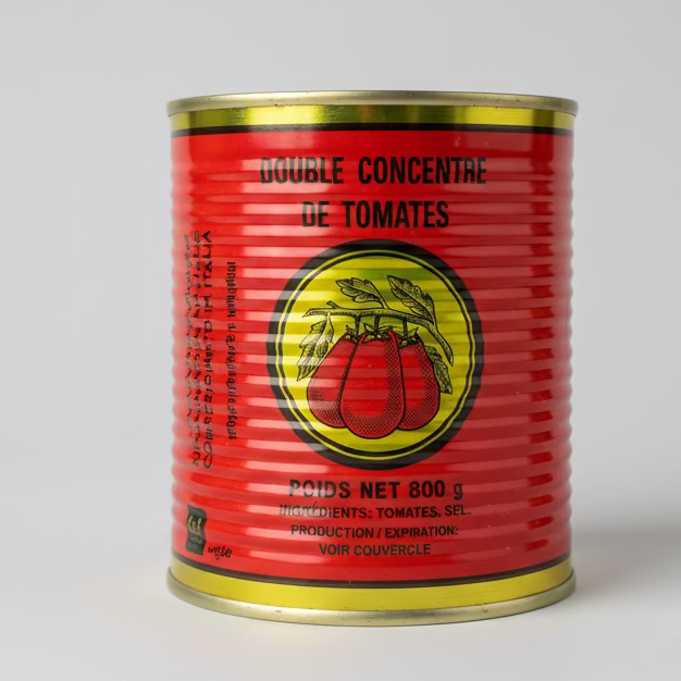 Double concentré de tomates 800g