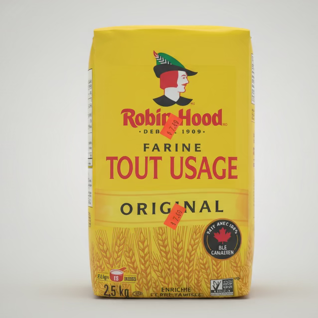Farine tout usage Robin Hood2,5kg