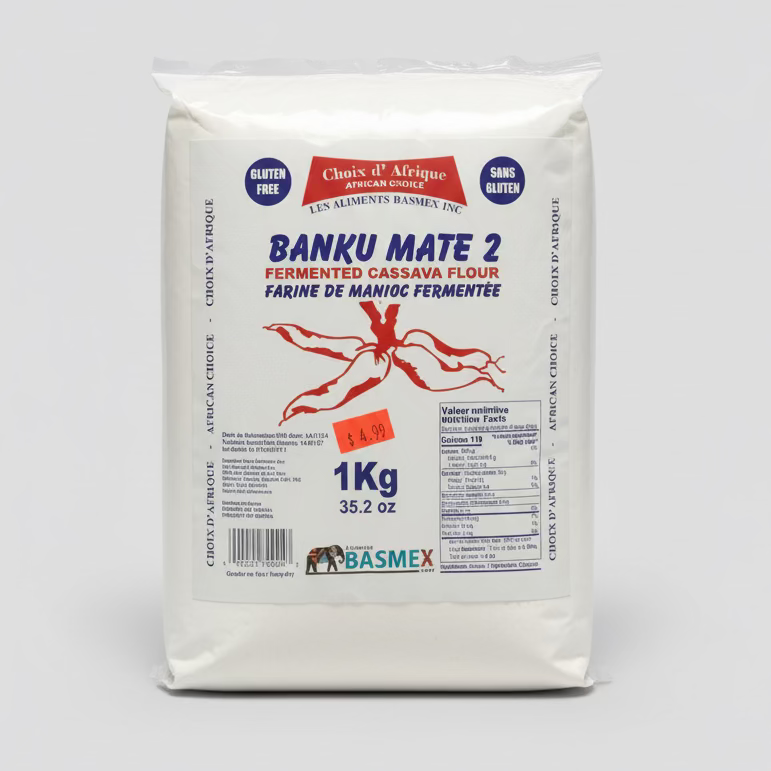 Farine de manioc fermentée Choix d'Afrique 1kg