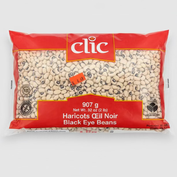 Haricots oeil noir Clic 907g