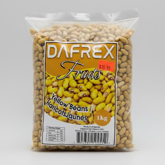 Haricots jaunes 1kg