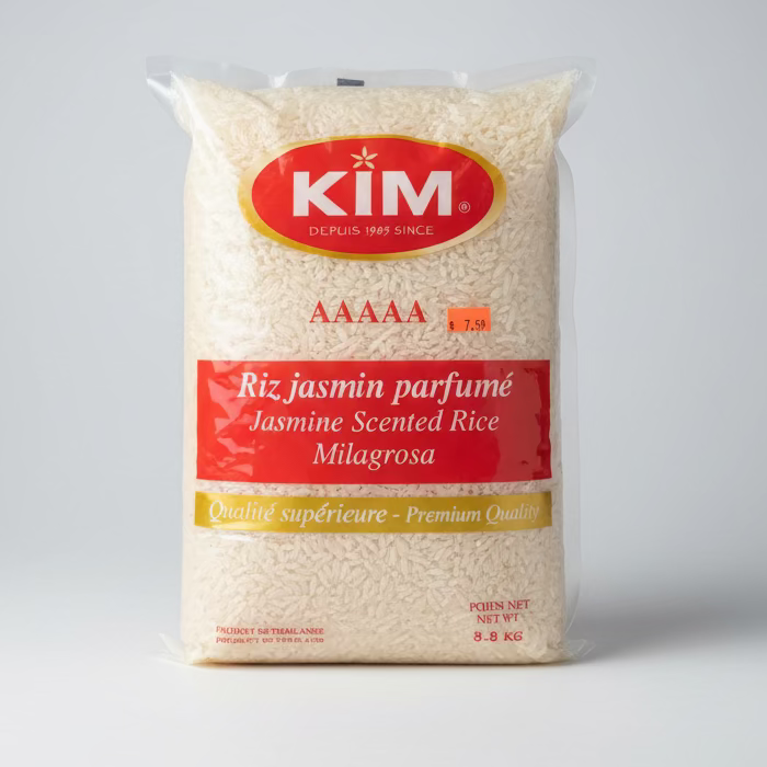 Riz jasmin parfumé 1,8kg