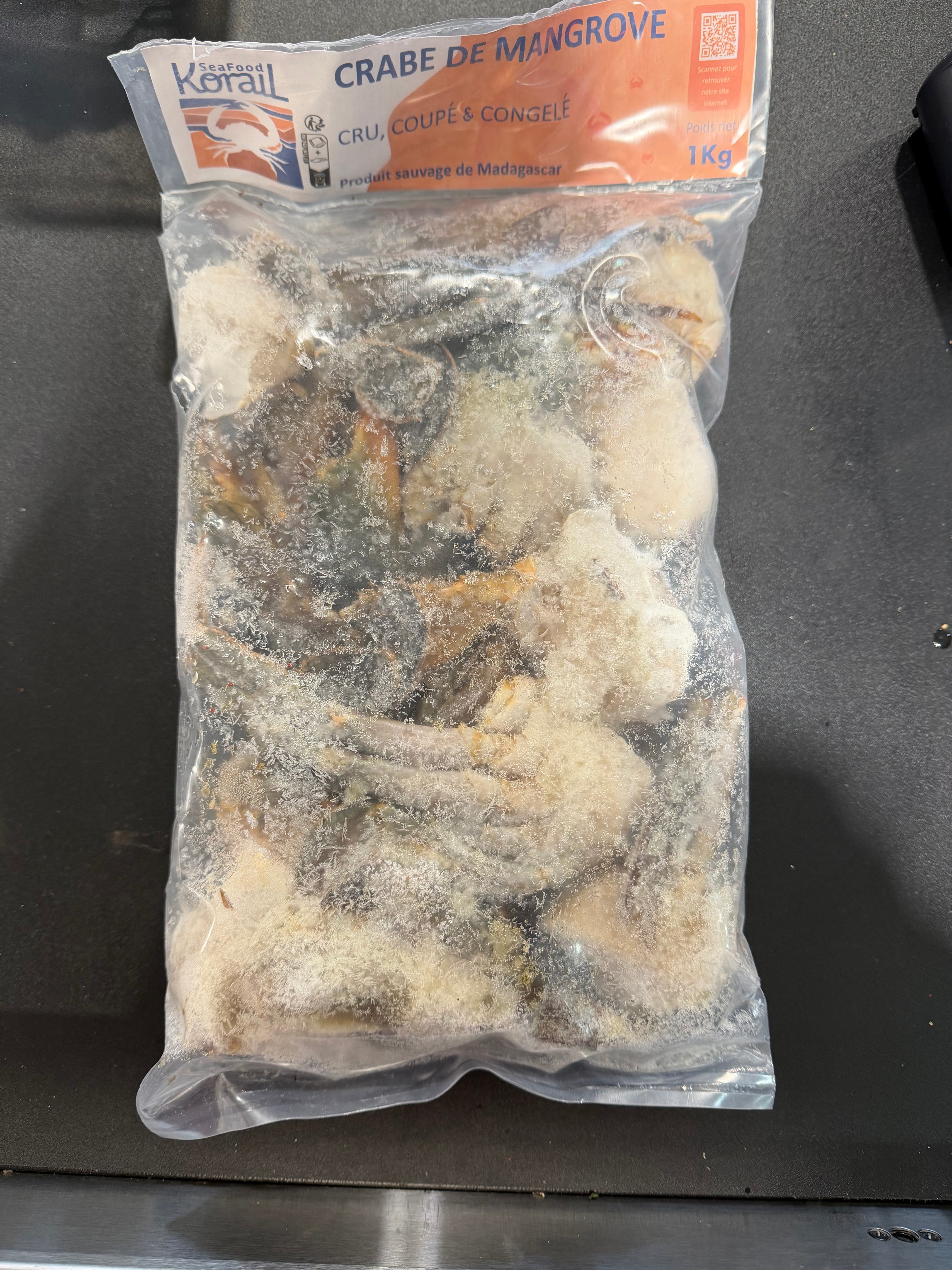 Crabe de mangrove 1kg
