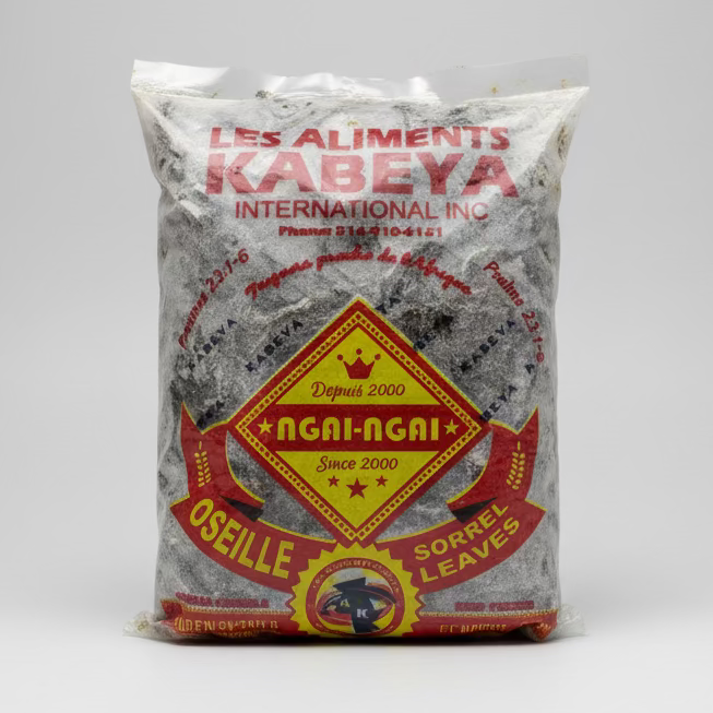 feuilles d'oseille Kabeya 800g