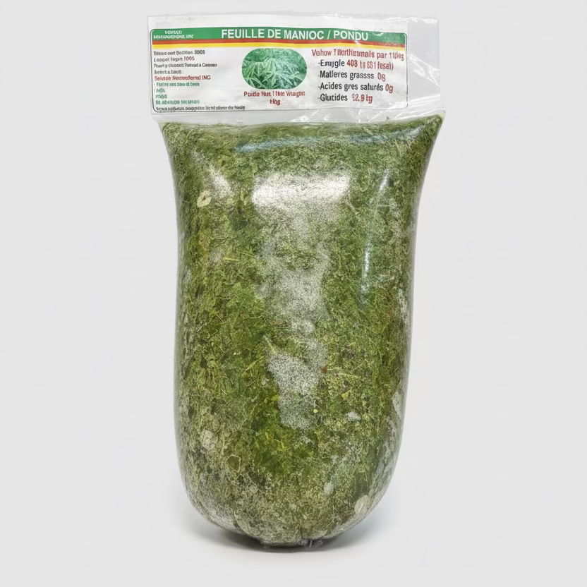 Pondu/feuilles de manioc 1kg
