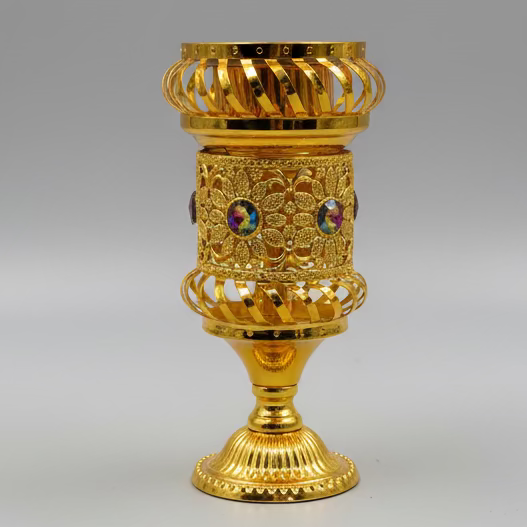incense burner dorée