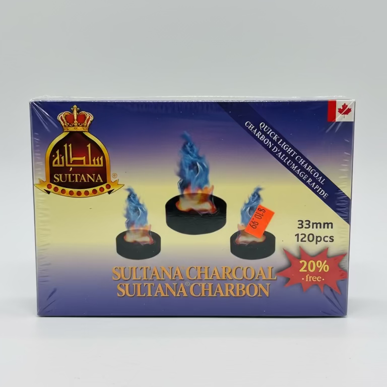 Sultana charbon 120pcs